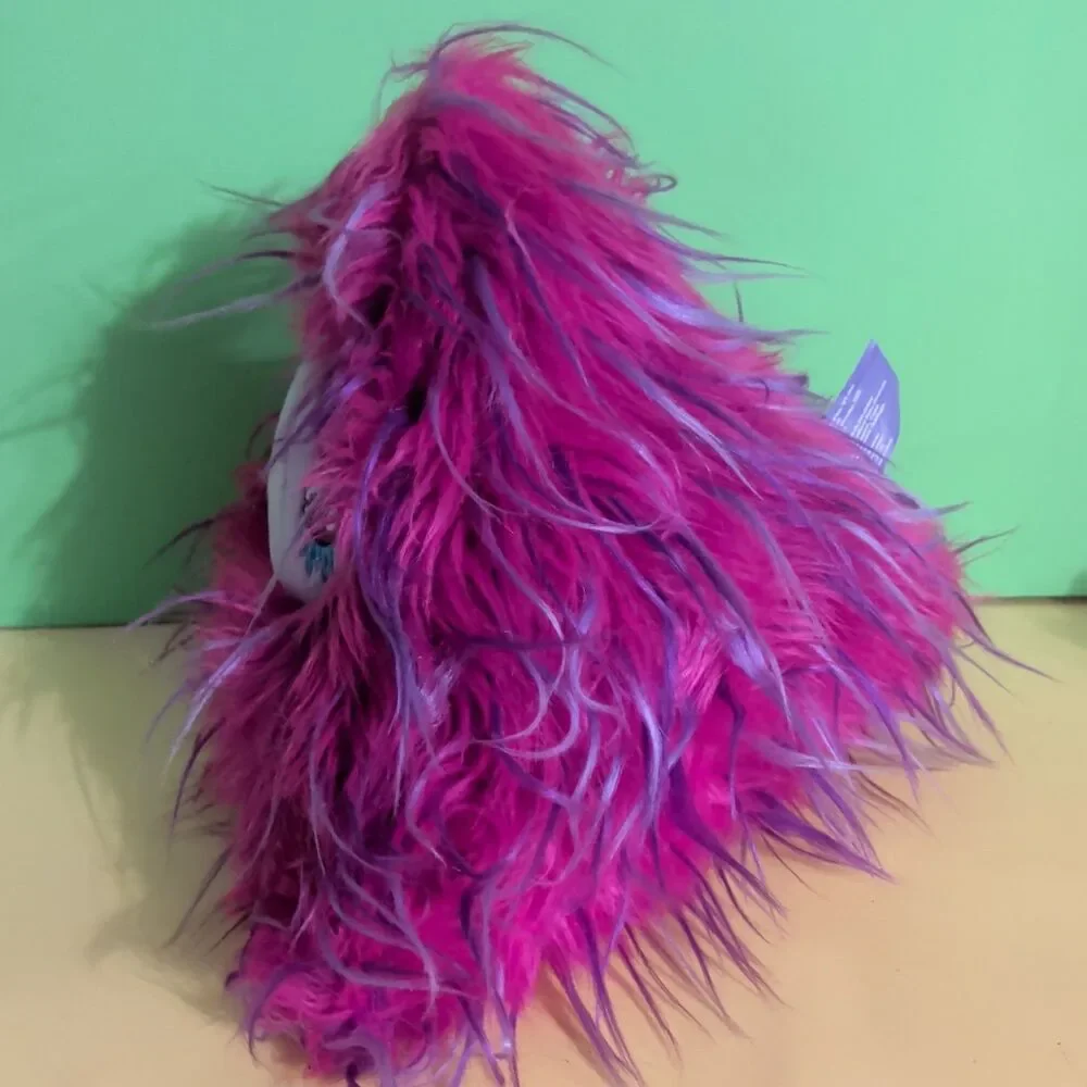 Otherworld Schmoulder Plush Pink Purple Furry Monster Plushie Stuffed Toy